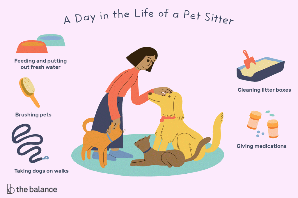 Pet sitting services